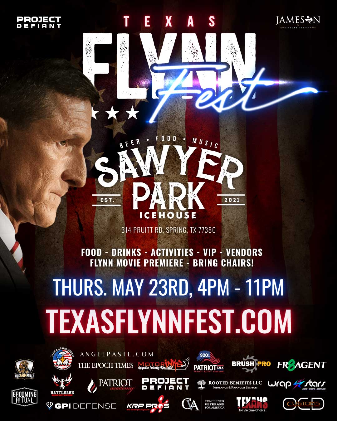 texas flynn fest flyer